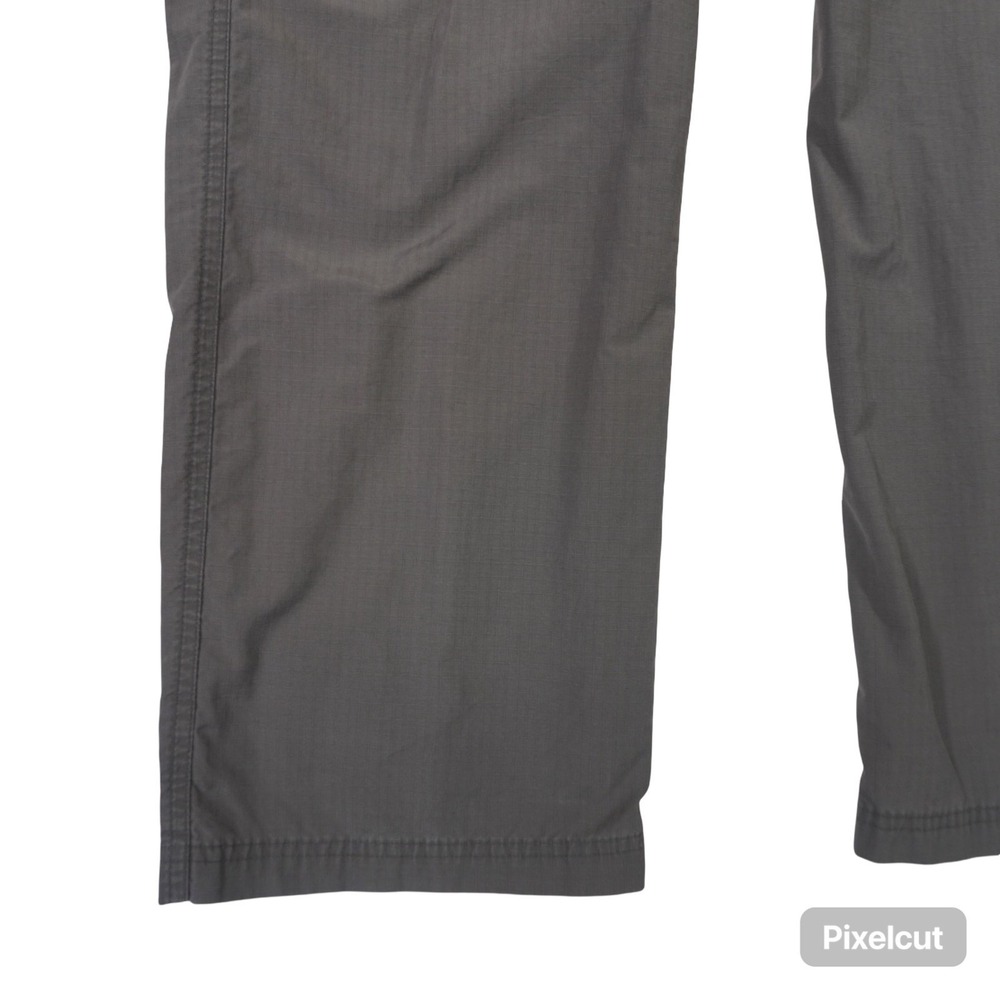 Columbia Convertible Pants Men S 32L Gray Comfort Ripstop Hiking Trekking Travel - Picture 4 of 16